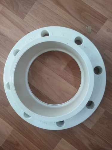 200 NB (8") UPVC VANSTONE FLANGE sch-80 White
