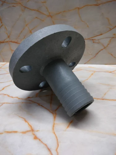1 1/2" PP hose nipple Flange end