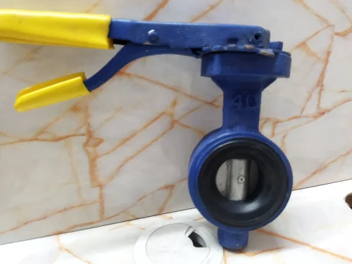 QUINN MAKE 4" (100 mm ) CI BUTTER FLY VALVE